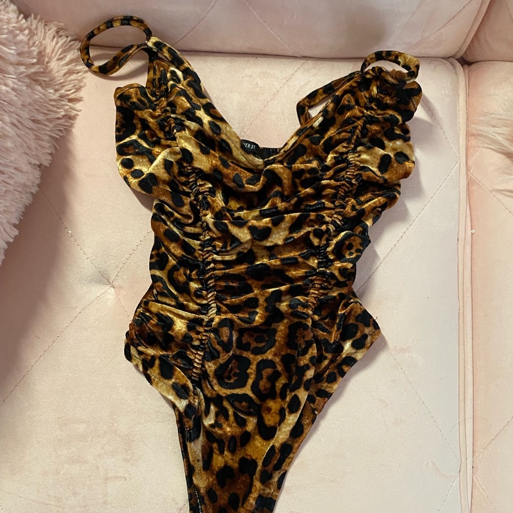 Cheetah body suit